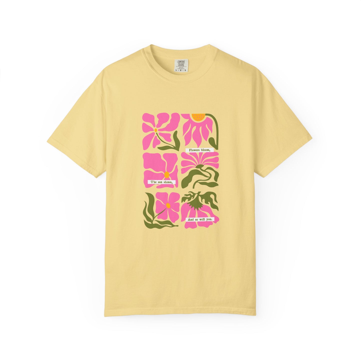 Flowers | Comfort Colors Tee