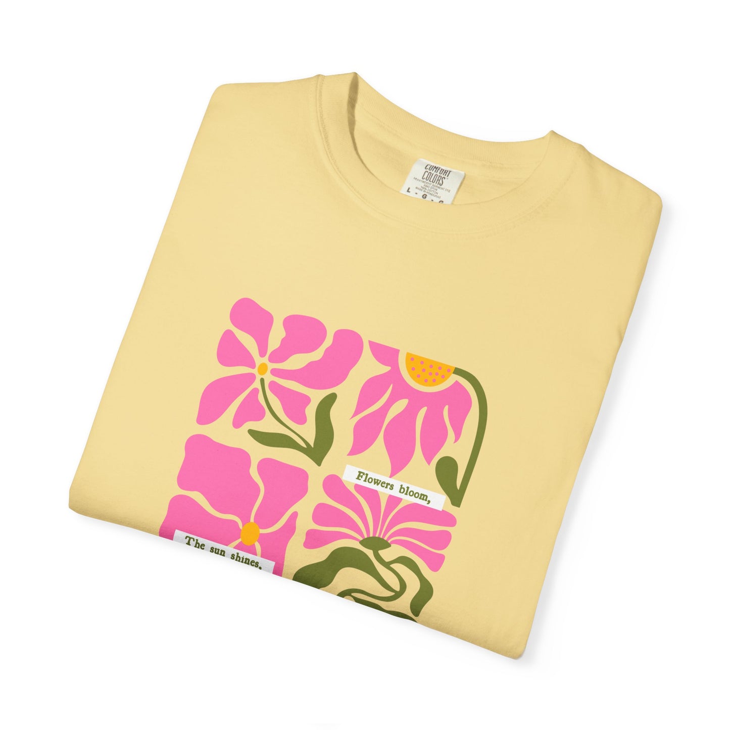 Flowers | Comfort Colors Tee