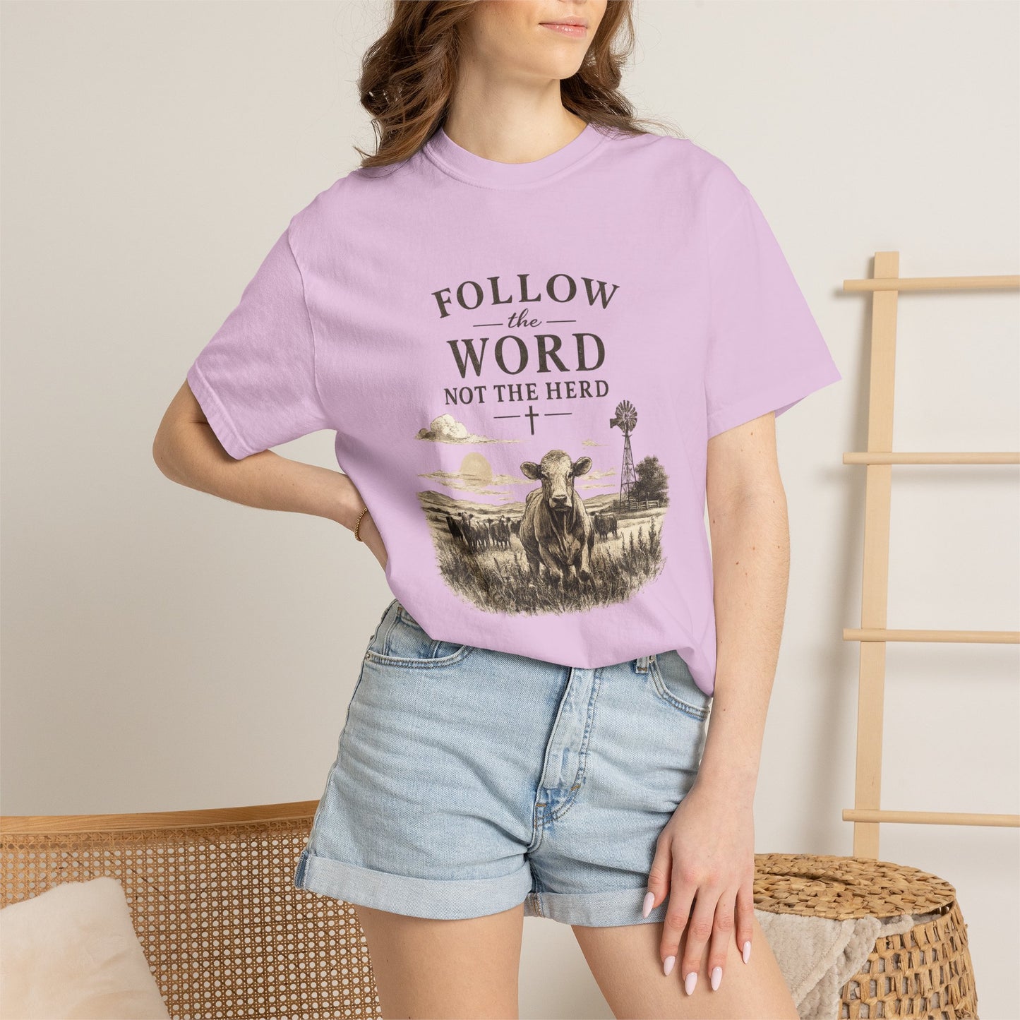 Follow the Word not the Herd tshirt