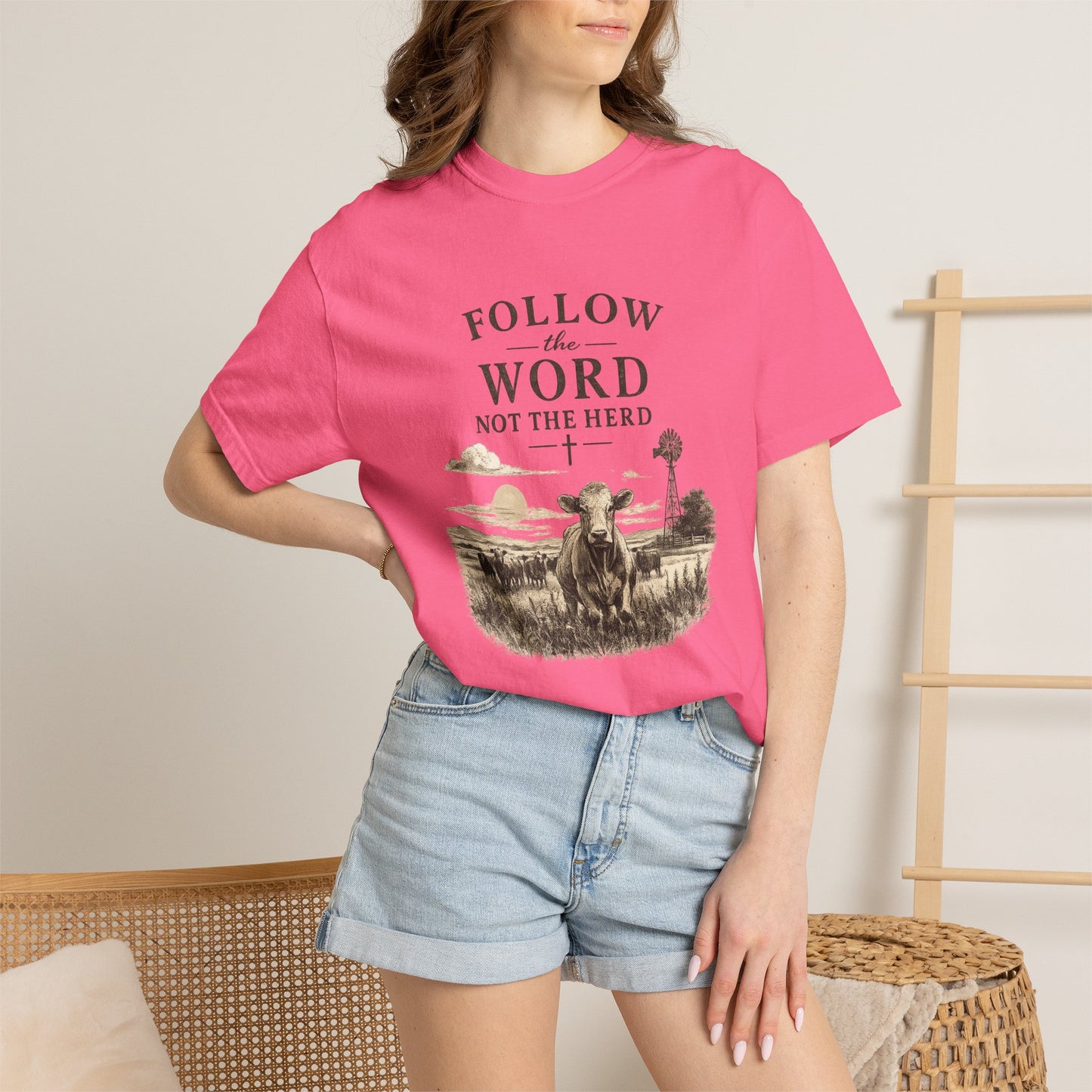 Follow the Word not the Herd tshirt