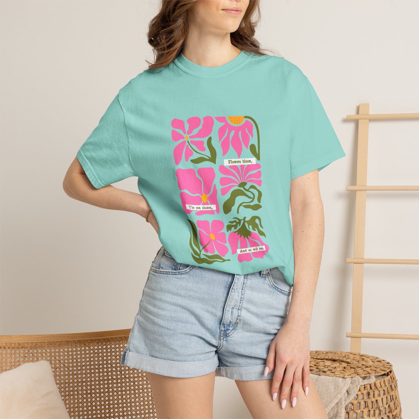 Flowers | Comfort Colors Tee