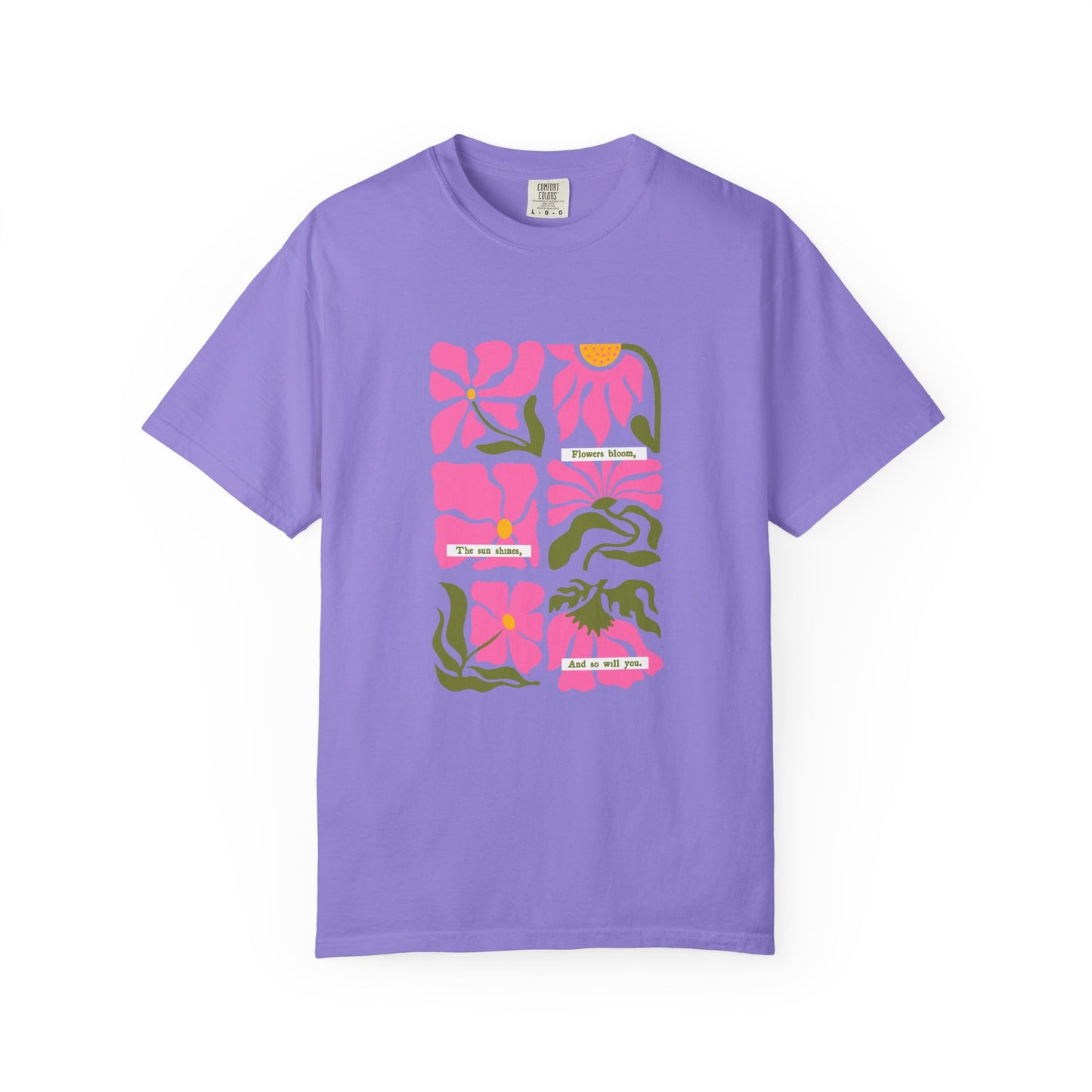Flowers | Comfort Colors Tee