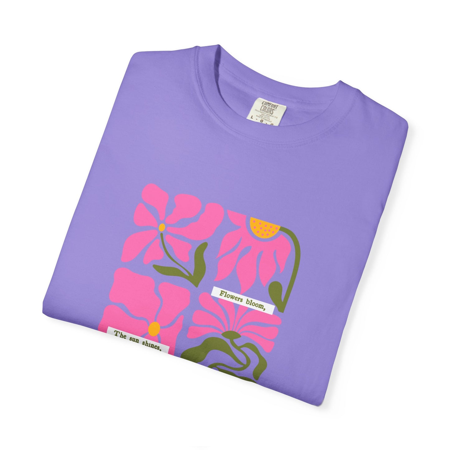 Flowers | Comfort Colors Tee