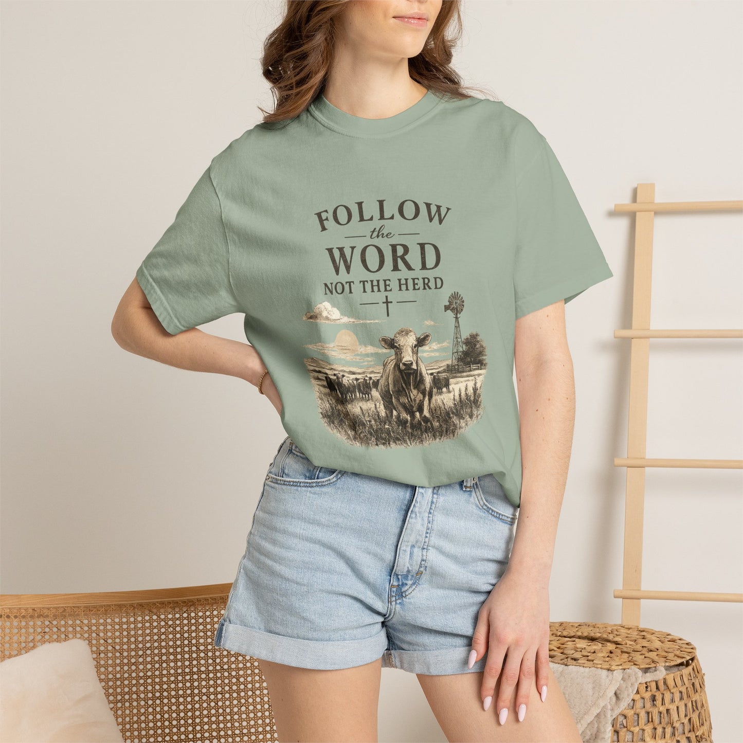 Follow the Word not the Herd tshirt