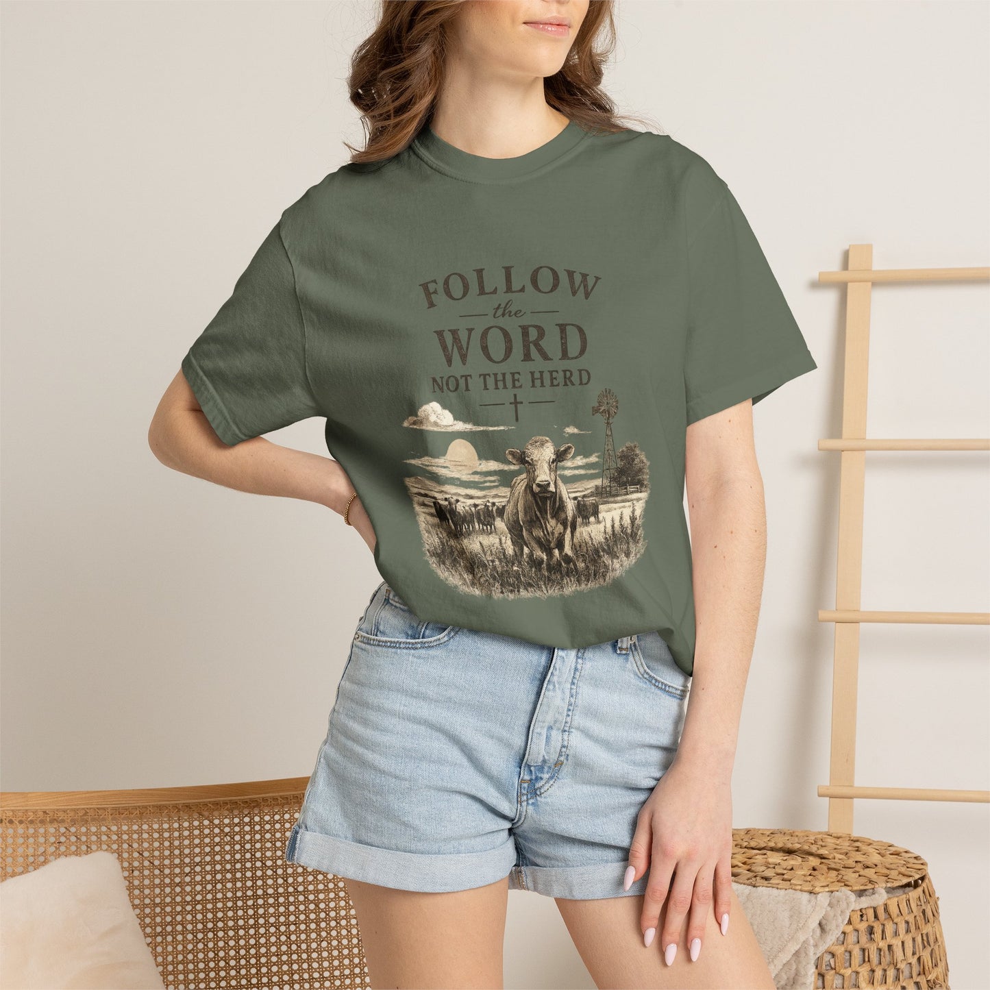 Follow the Word not the Herd tshirt