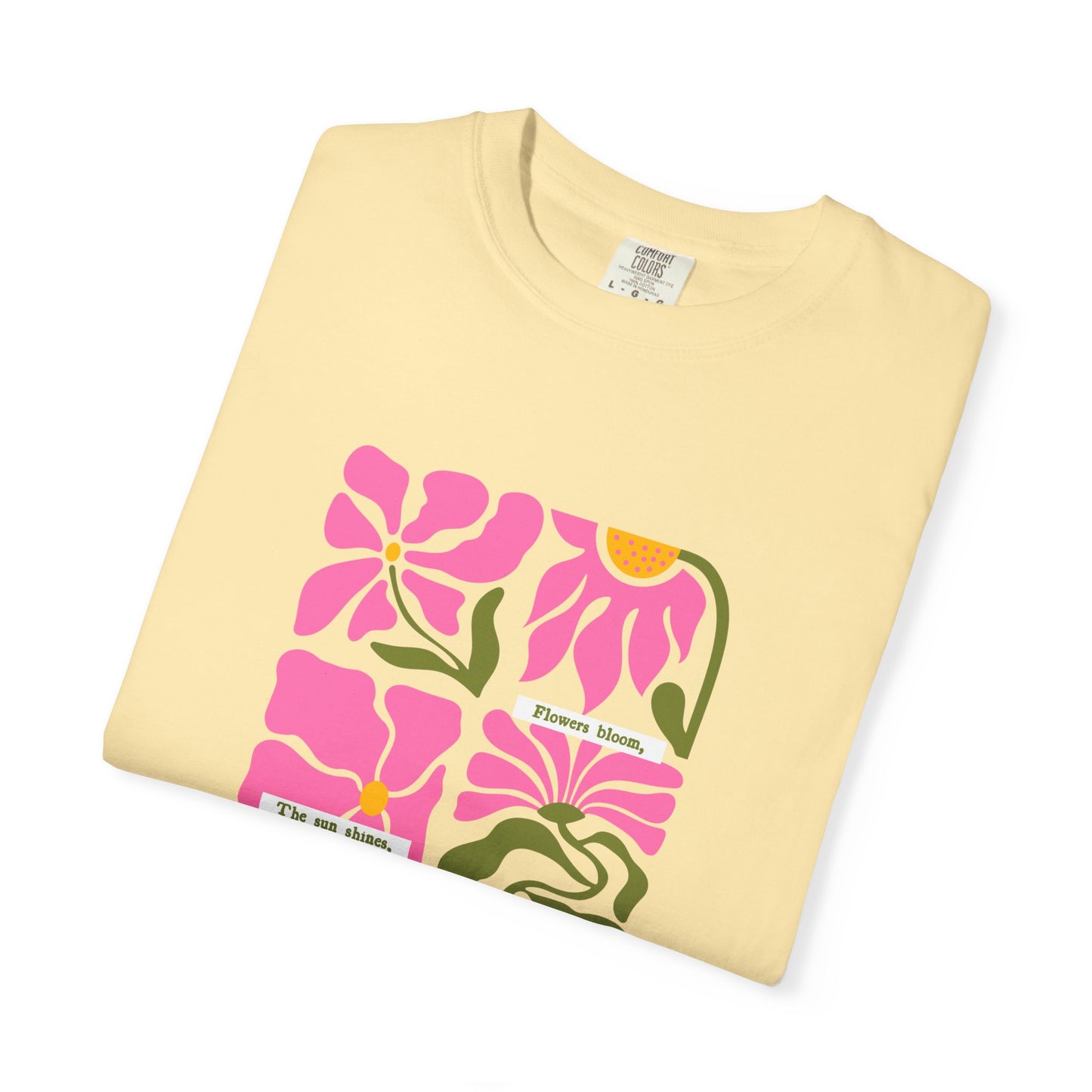 Flowers | Comfort Colors Tee