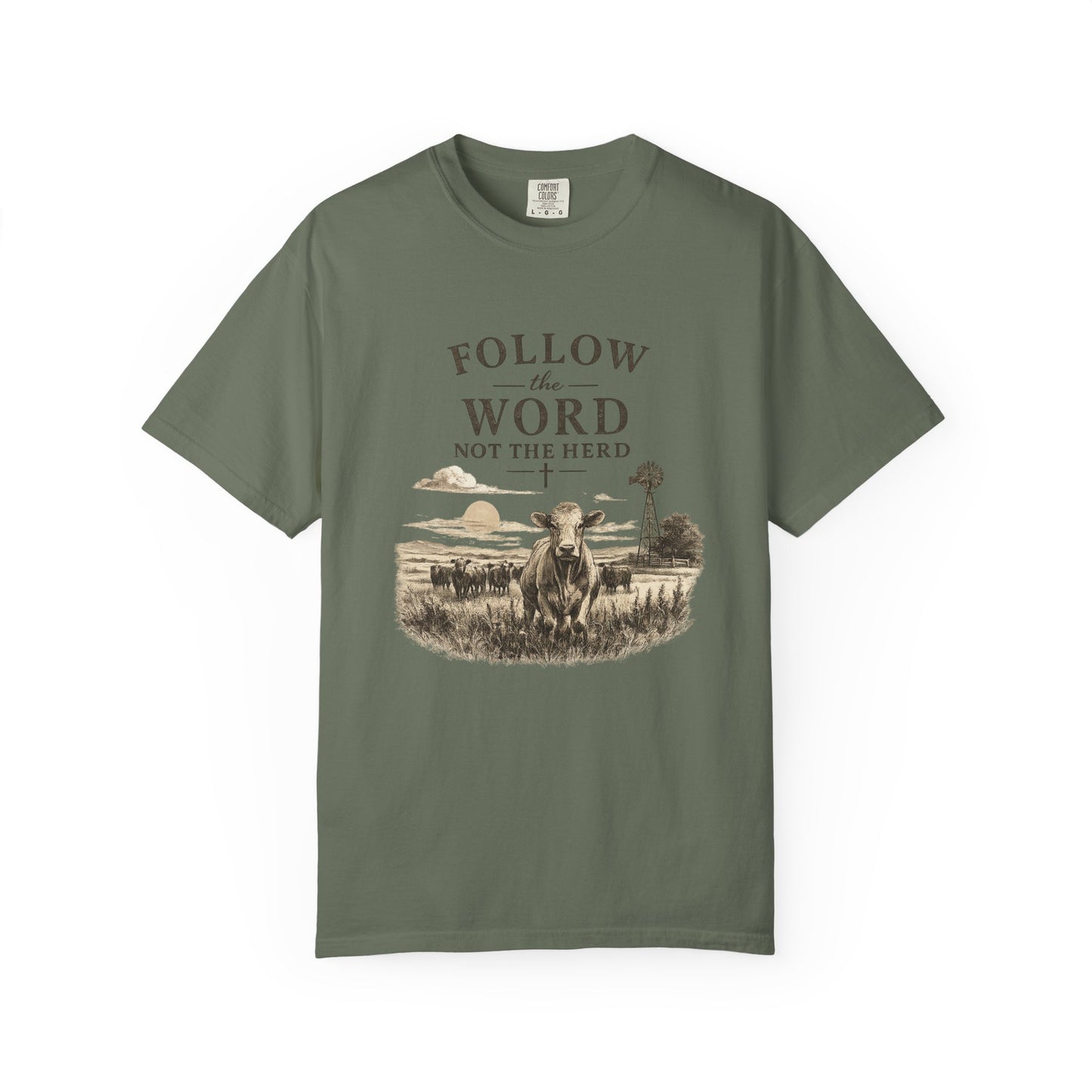 Follow the Word not the Herd tshirt