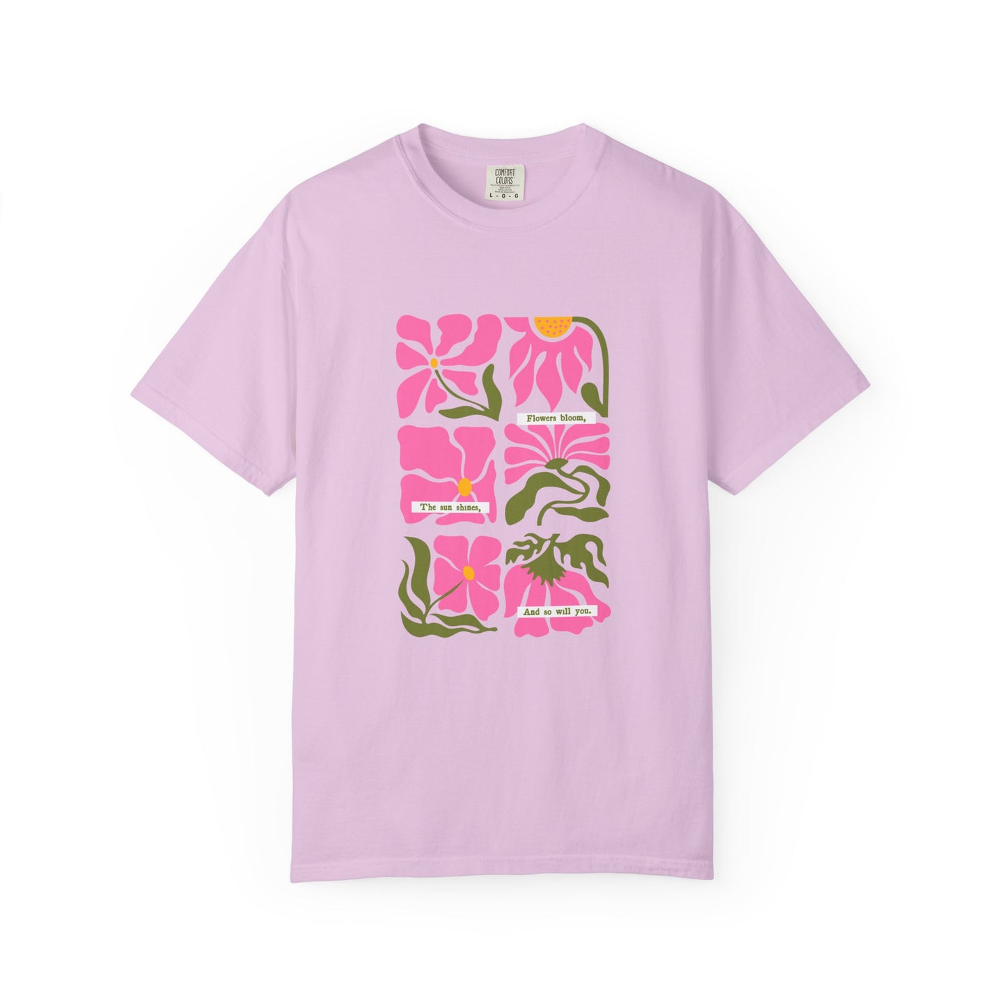 Flowers | Comfort Colors Tee