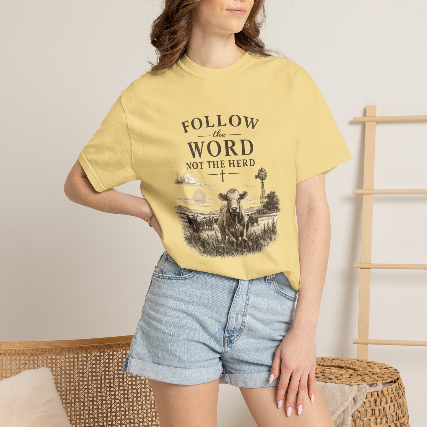 Follow the Word not the Herd tshirt