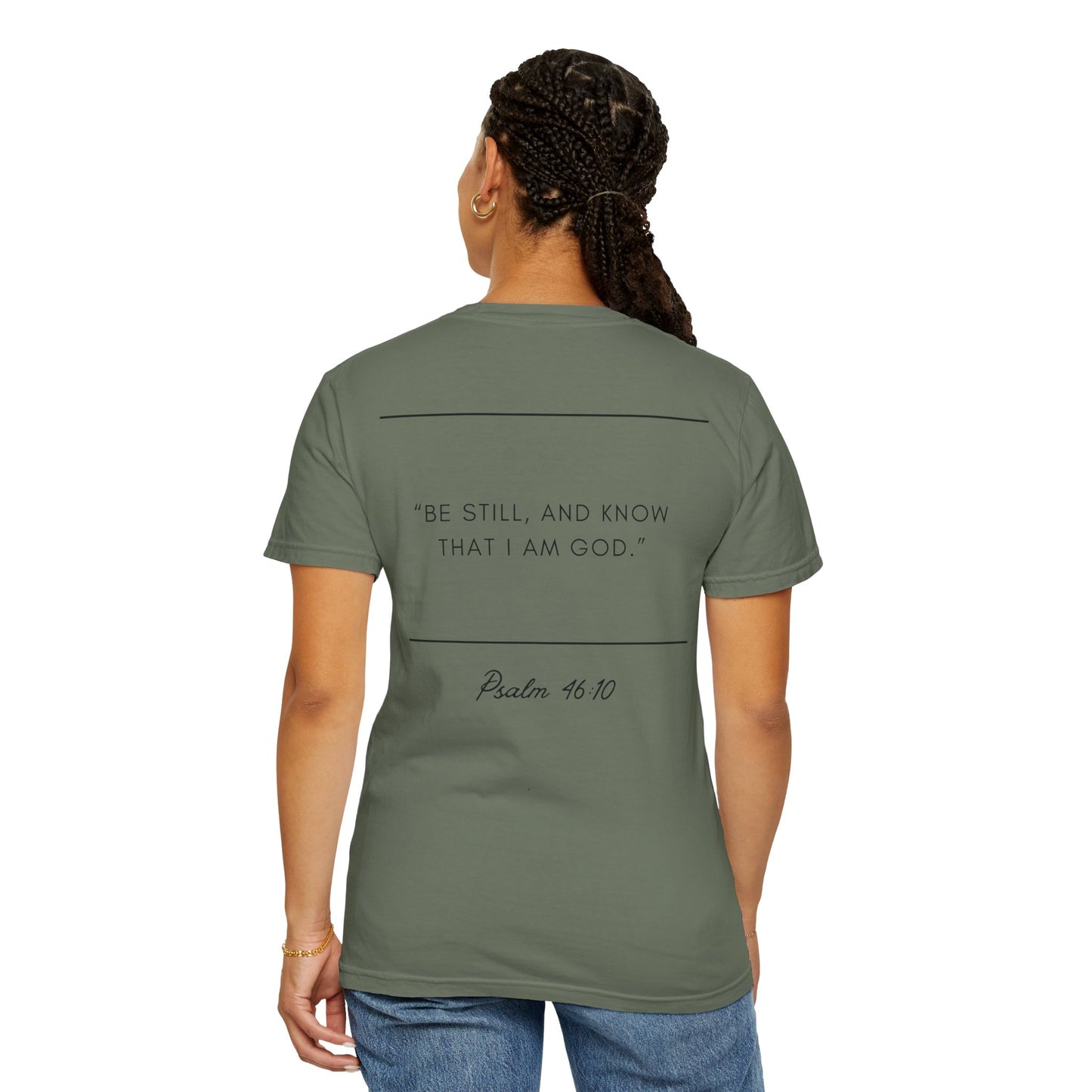 Comfort Colors - BE STILL - Verse t-shirt