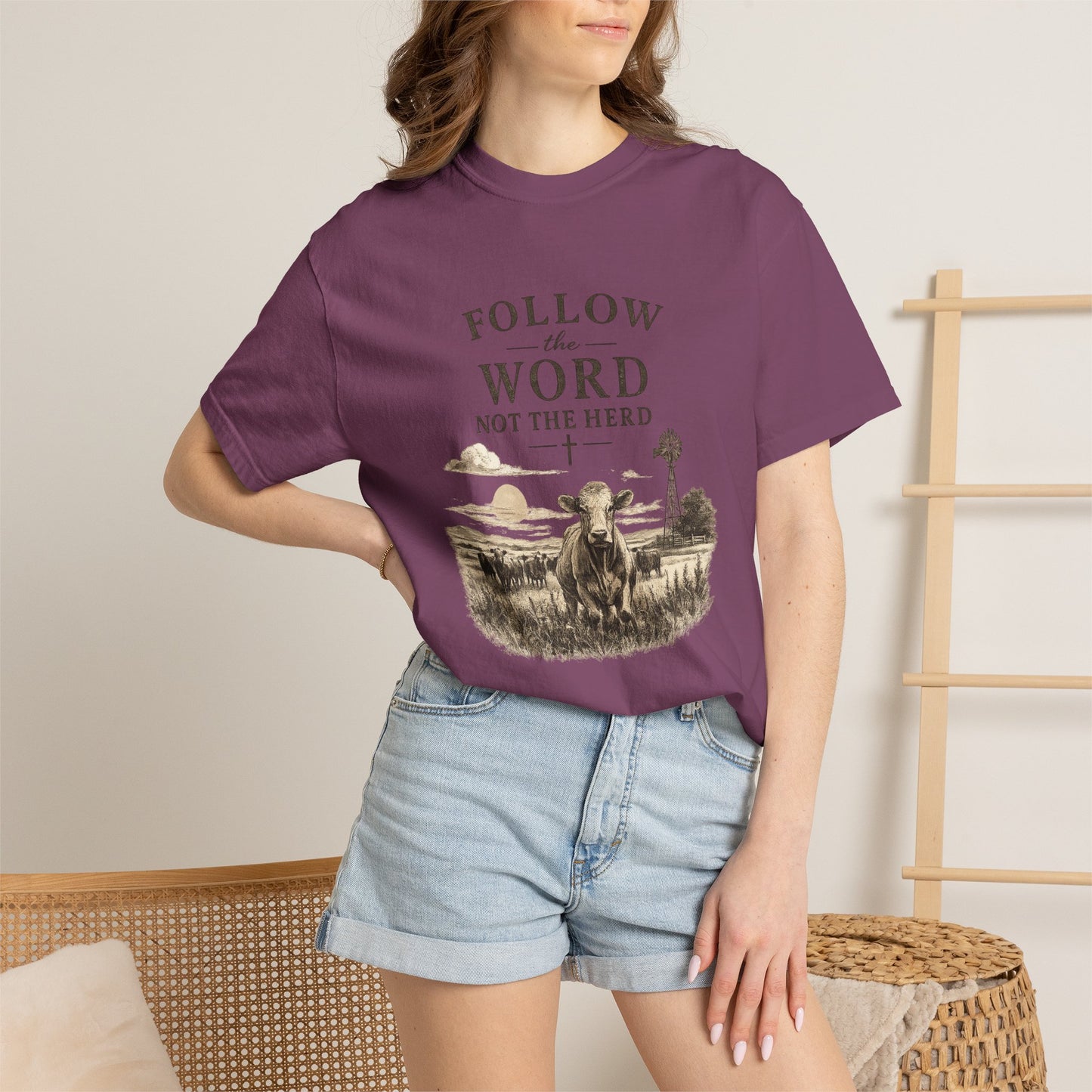 Follow the Word not the Herd tshirt