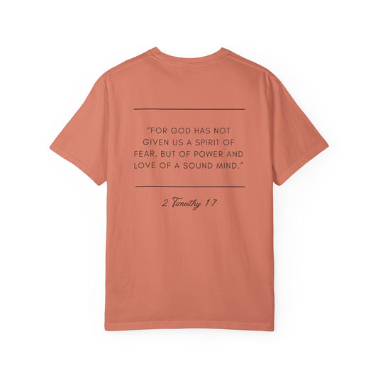Comfort Colors - FAITH OVER FEAR VERSE tshirt