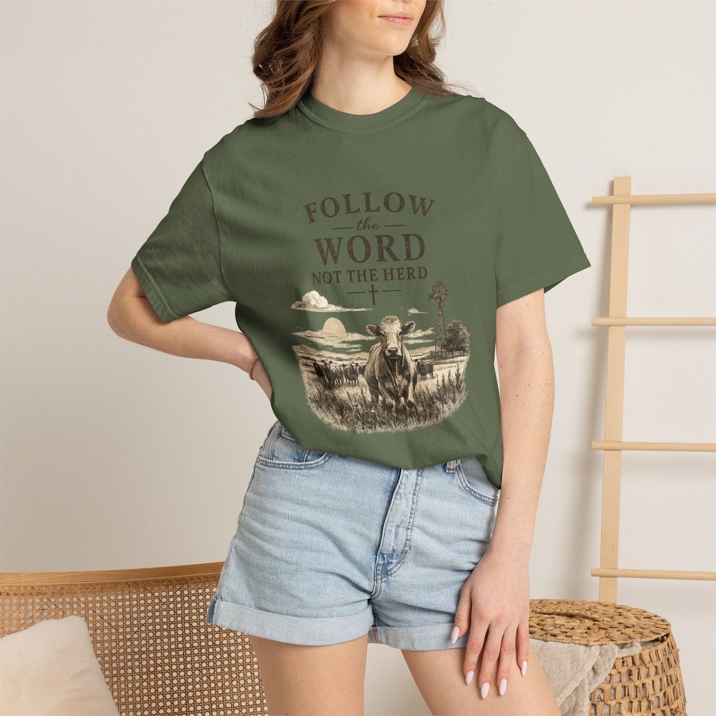 Follow the Word not the Herd tshirt