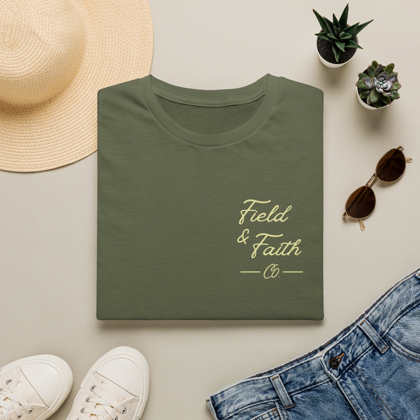 Field & Faith Script T-Shirt