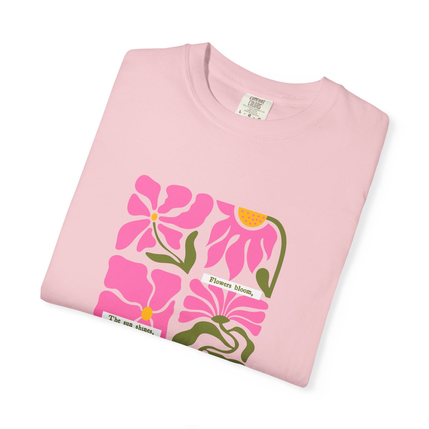 Flowers | Comfort Colors Tee