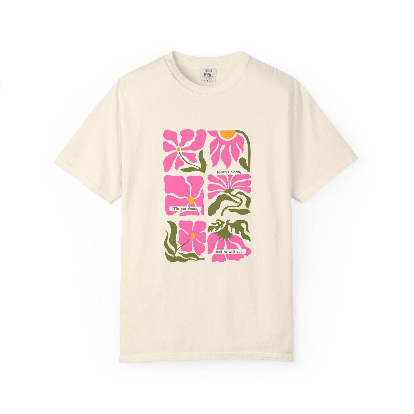 Flowers | Comfort Colors Tee