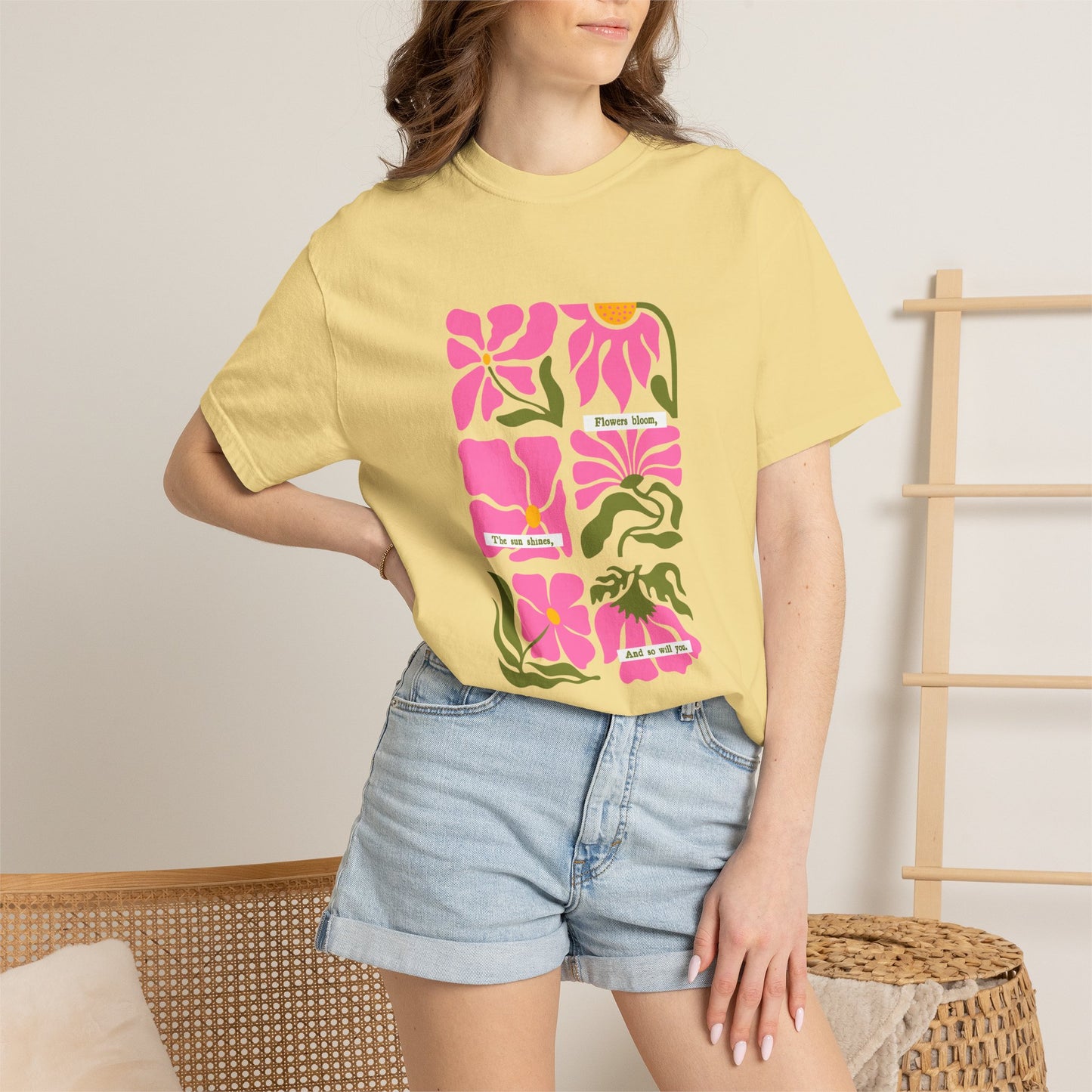 Flowers | Comfort Colors Tee