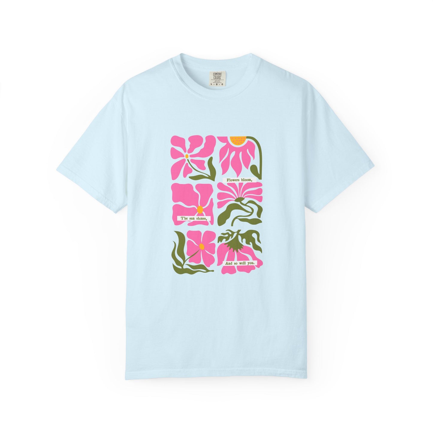 Flowers | Comfort Colors Tee