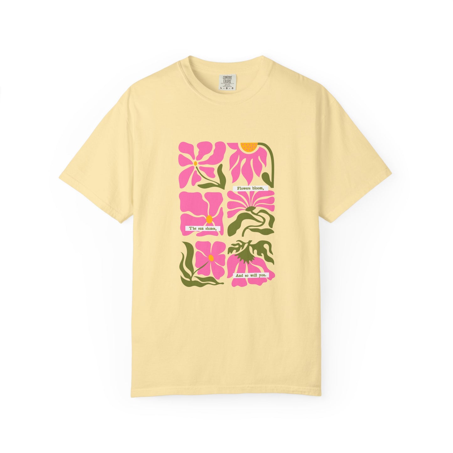Flowers | Comfort Colors Tee