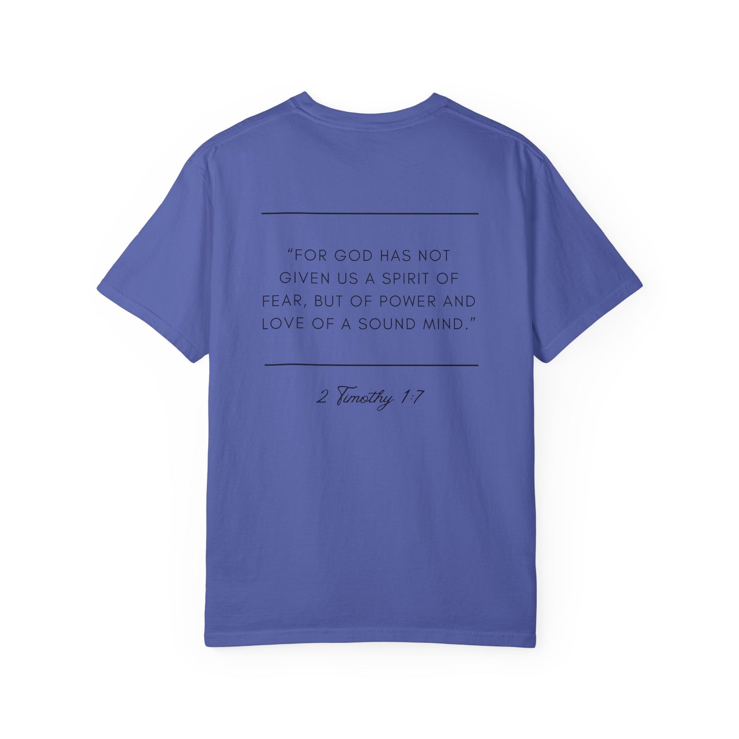 Comfort Colors - FAITH OVER FEAR VERSE tshirt