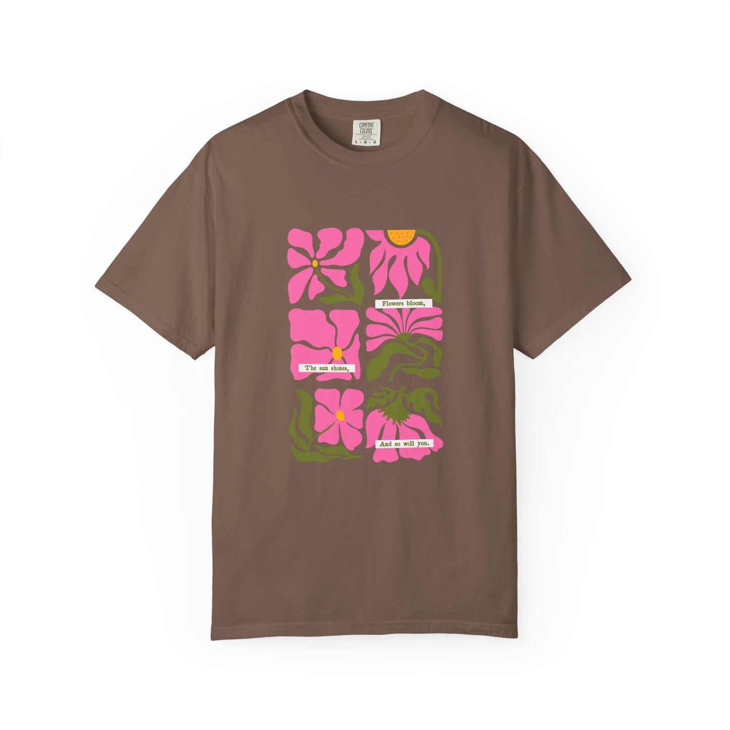 Flowers | Comfort Colors Tee