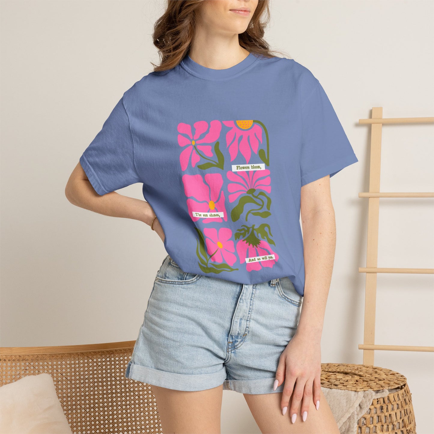 Flowers | Comfort Colors Tee