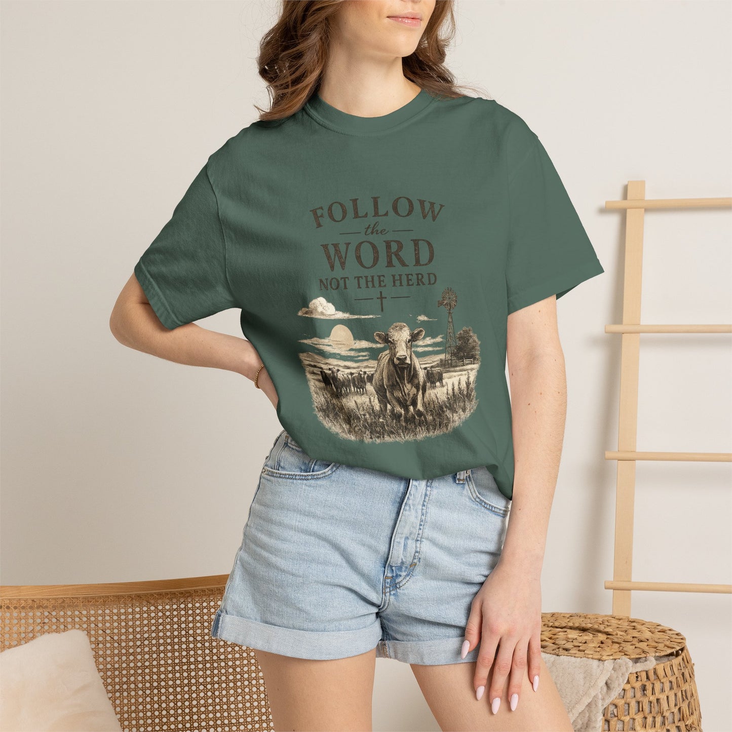 Follow the Word not the Herd tshirt