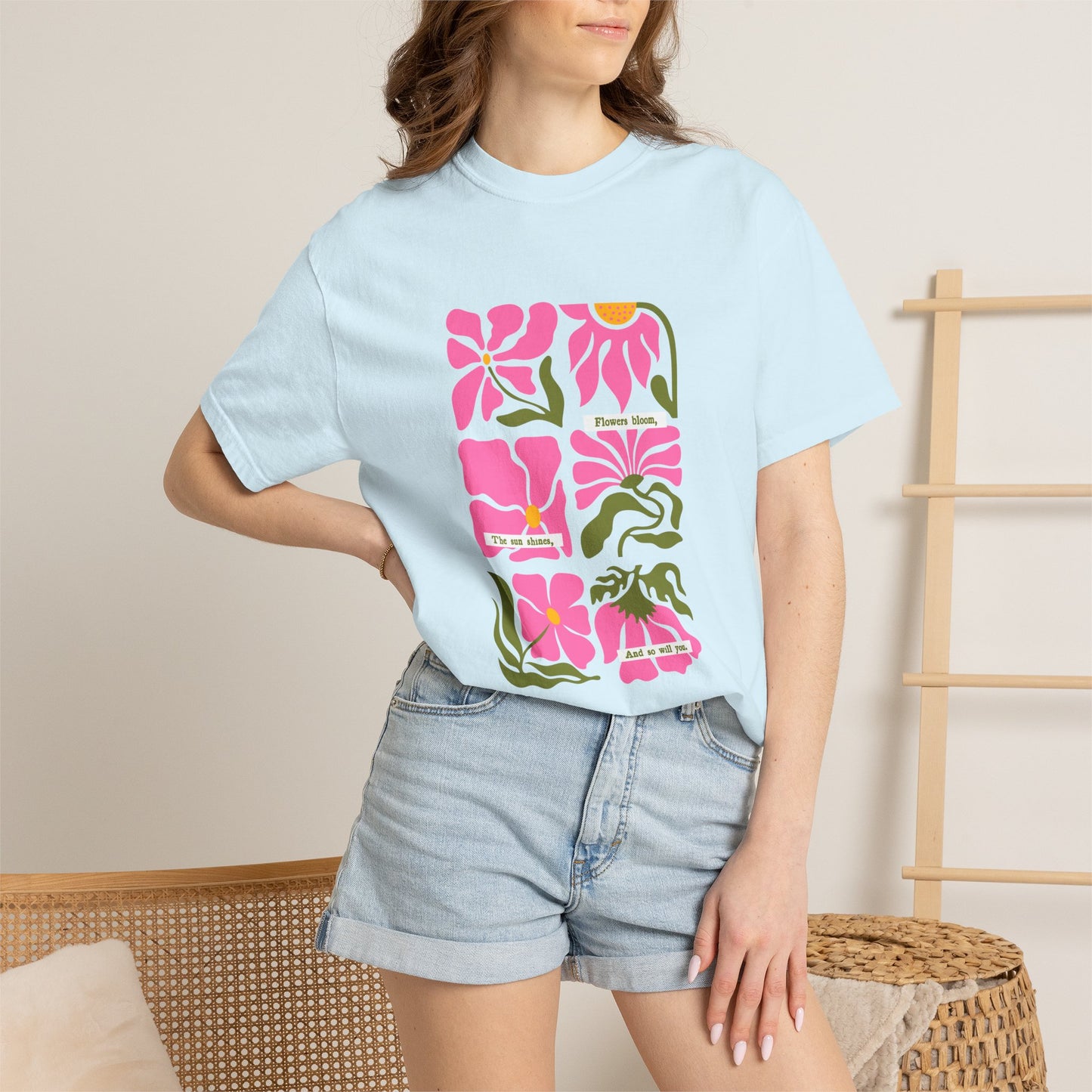 Flowers | Comfort Colors Tee