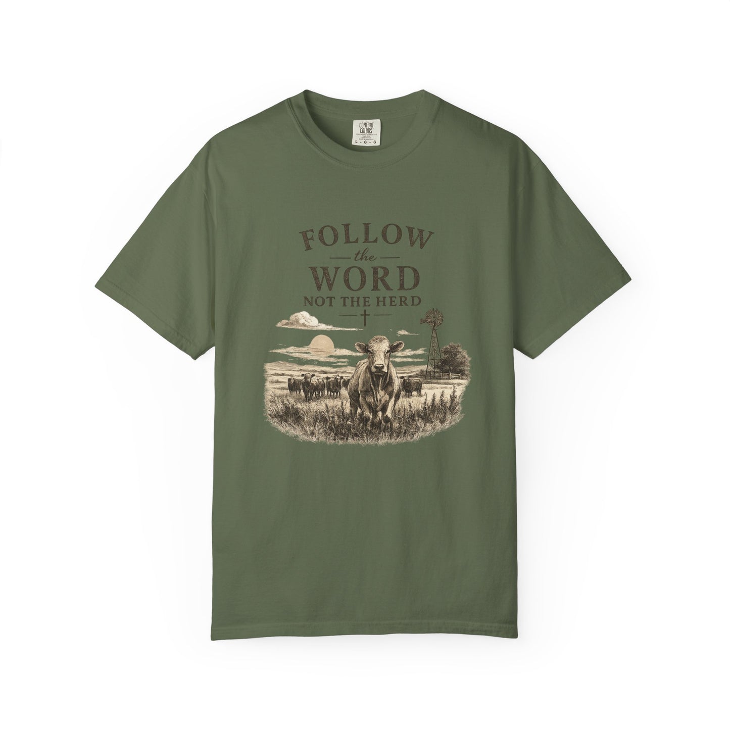 Follow the Word not the Herd tshirt