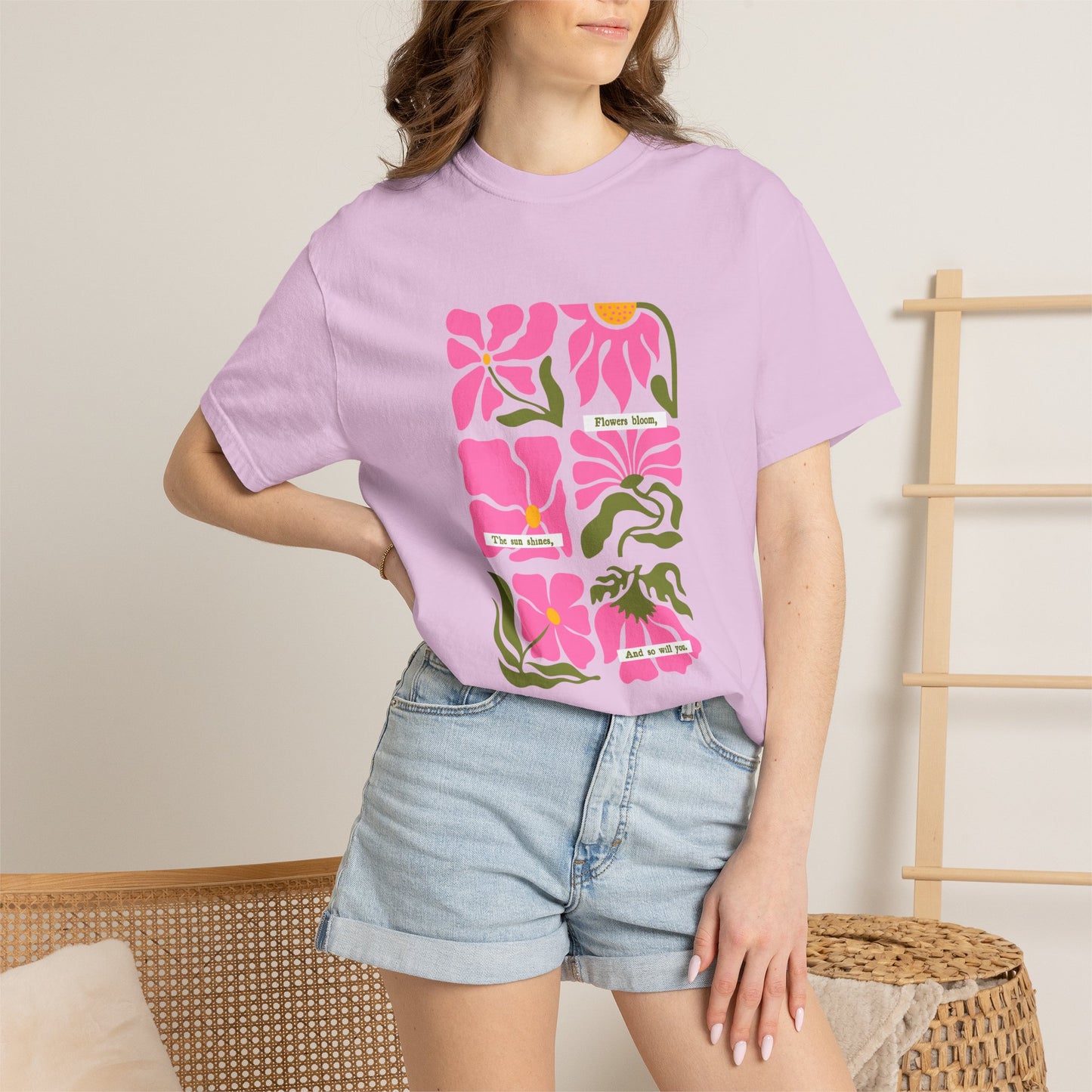 Flowers | Comfort Colors Tee