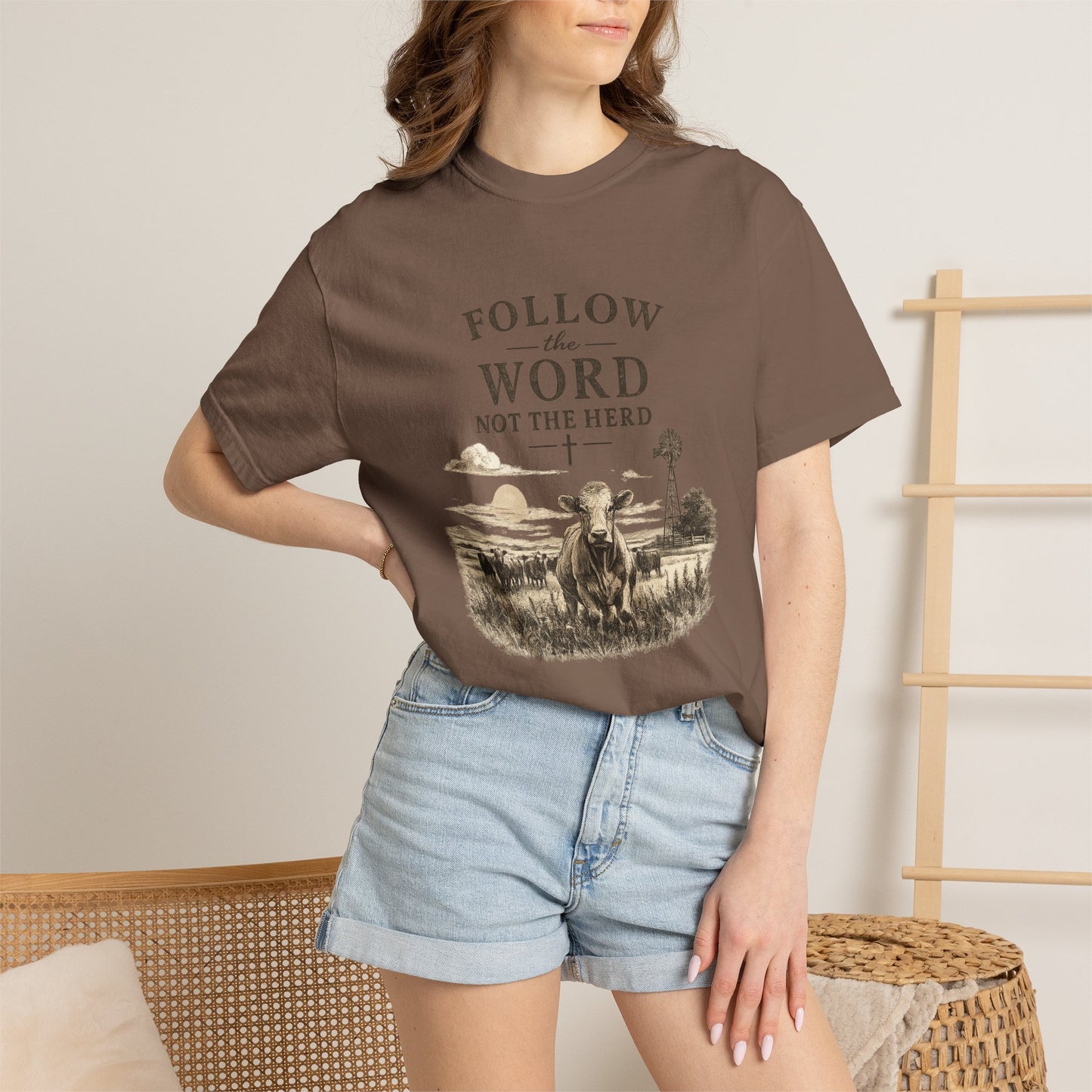 Follow the Word not the Herd tshirt