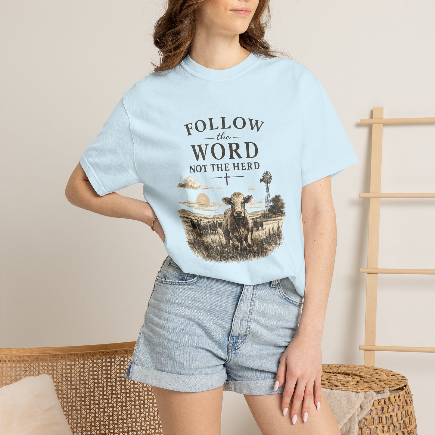 Follow the Word not the Herd tshirt
