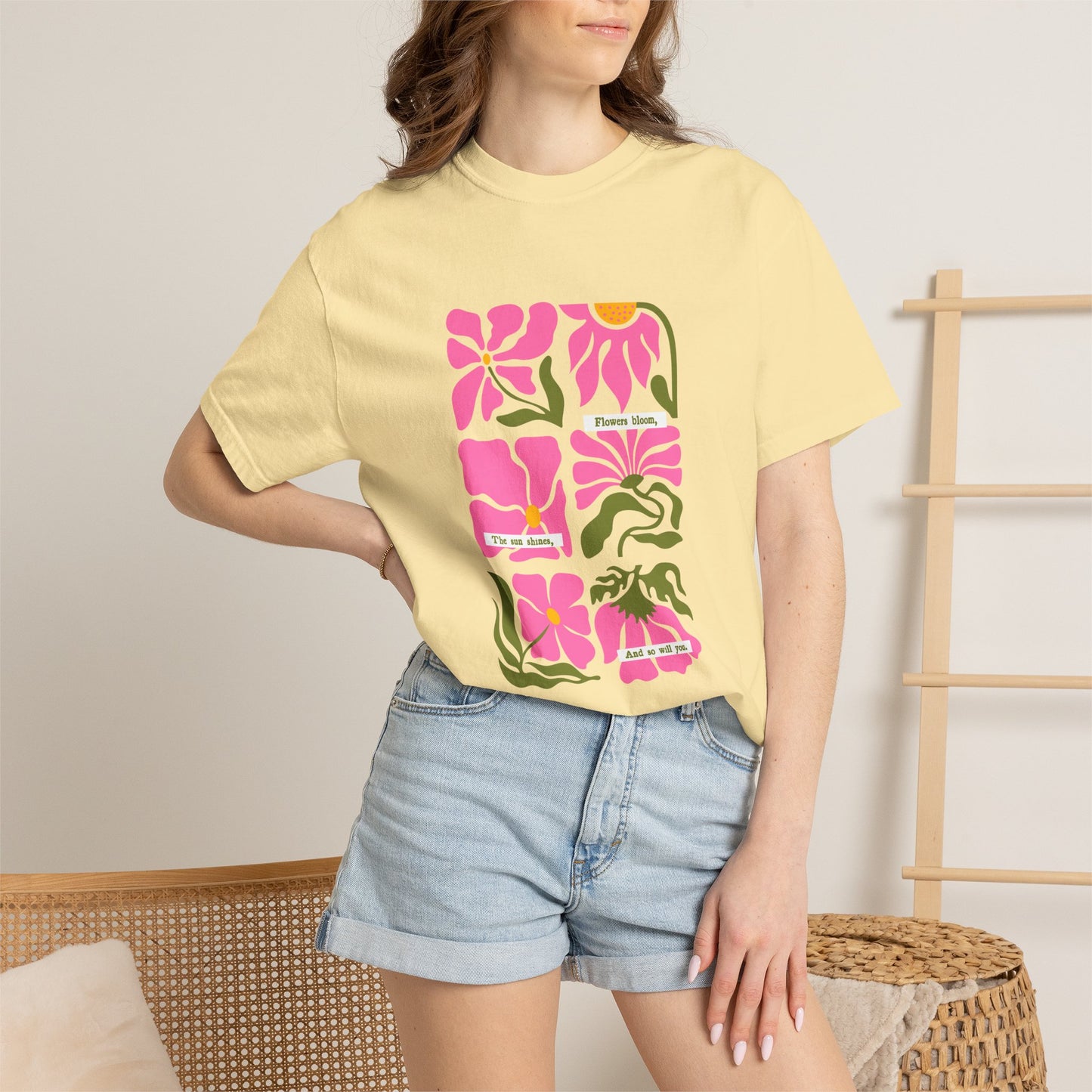 Flowers | Comfort Colors Tee