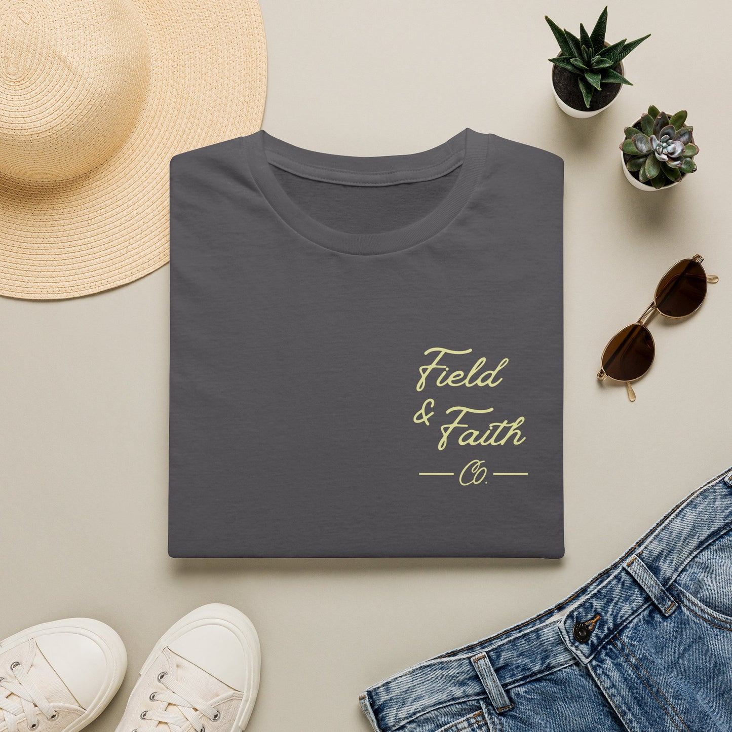 Field & Faith Script T-Shirt