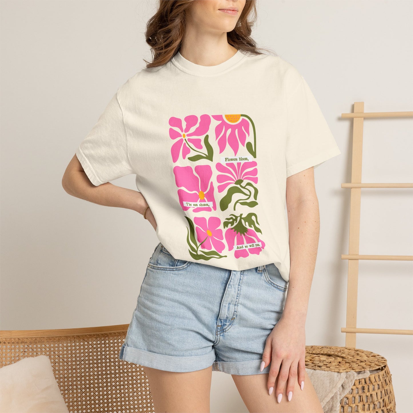 Flowers | Comfort Colors Tee