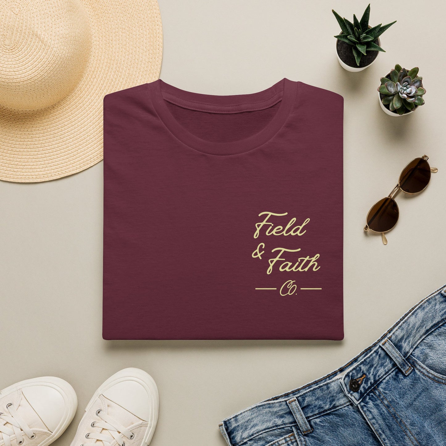 Field & Faith Script T-Shirt