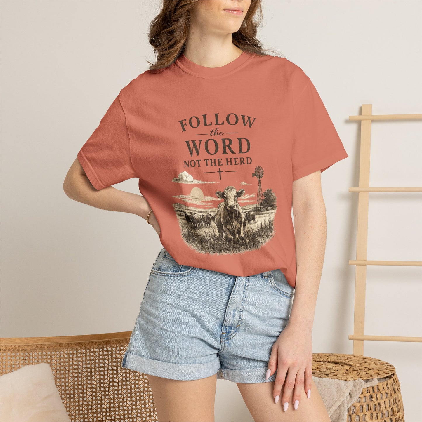 Follow the Word not the Herd tshirt