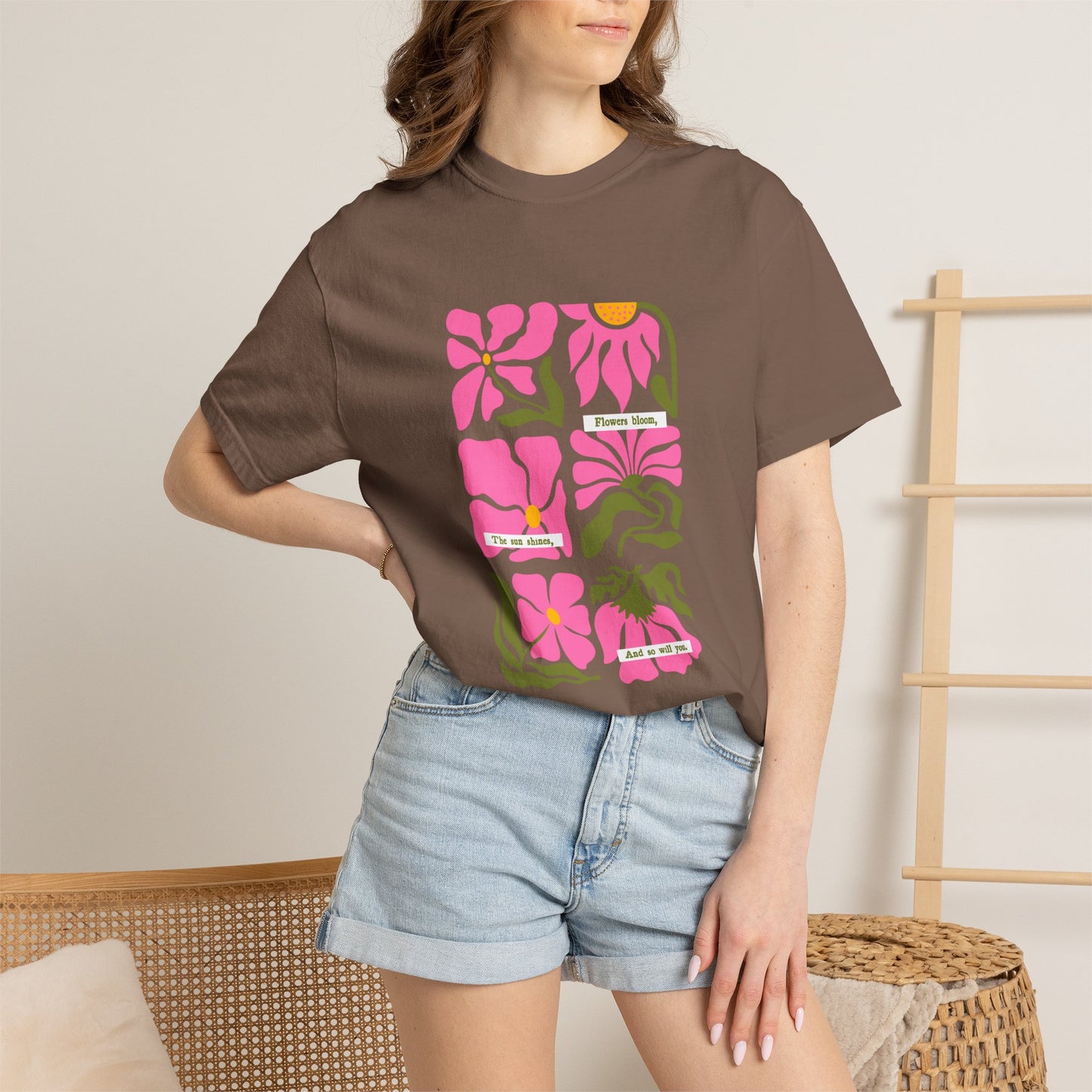 Flowers | Comfort Colors Tee