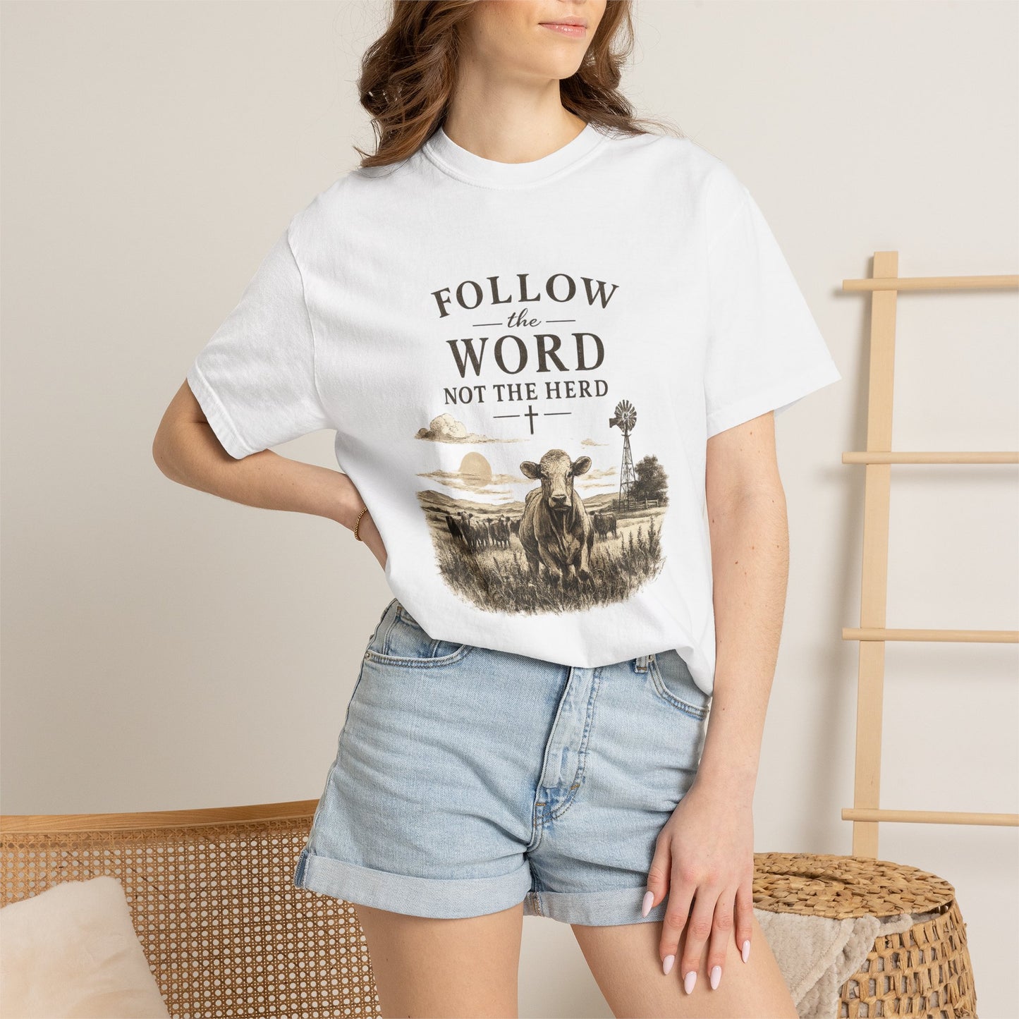 Follow the Word not the Herd tshirt