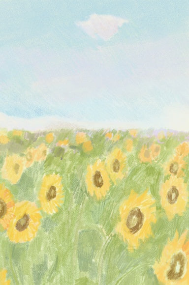 Sunflower Lined Journal